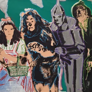 Wizard of Oz pop-art characters
